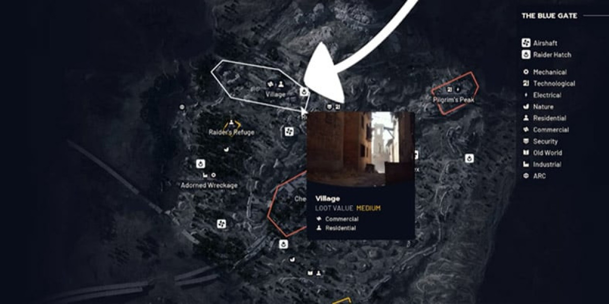 ARC Raiders Guide Buried City Map