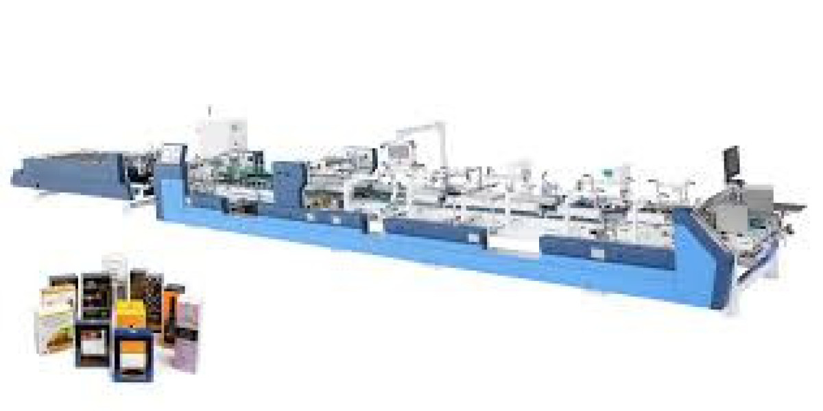 Cenwanmachine Carton Folder Gluer Machine for Industrial Use